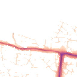 Daytime road noise heatmap for EX31 2JF