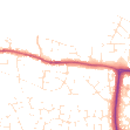 Daytime road noise heatmap for EX31 2JG