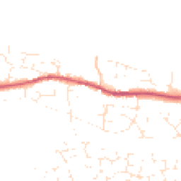 Daytime road noise heatmap for EX31 2JH