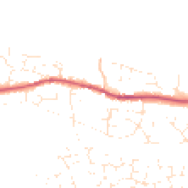 Daytime road noise heatmap for EX31 2JH