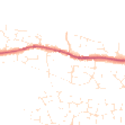 Daytime road noise heatmap for EX31 2JL