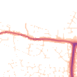 Daytime road noise heatmap for EX31 2JQ