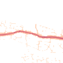 Daytime road noise heatmap for EX31 2JR