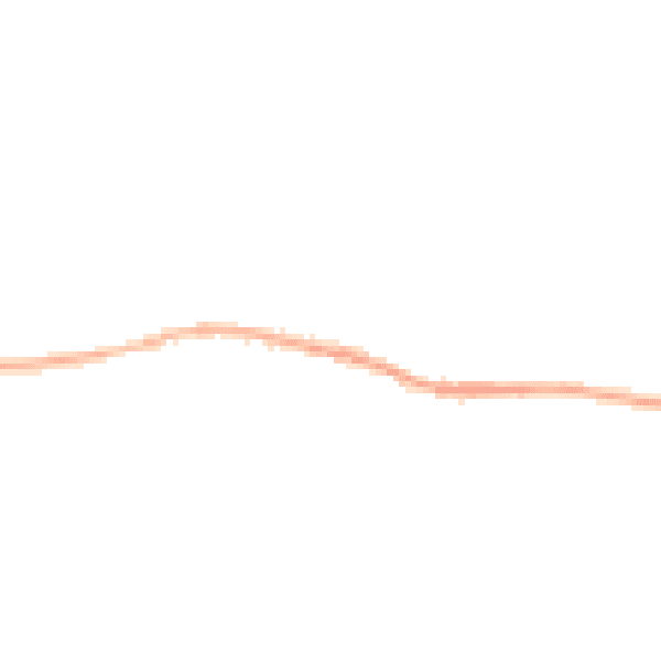 Night-time road noise heatmap for EX31 2JR