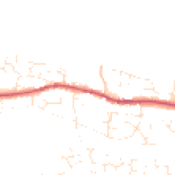 Daytime road noise heatmap for EX31 2JW