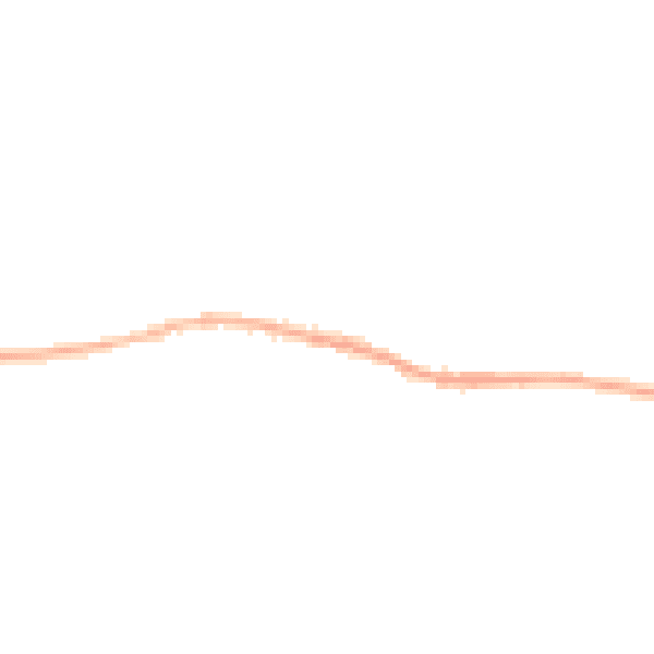 Night-time road noise heatmap for EX31 2JW