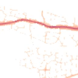 Daytime road noise heatmap for EX31 2JY