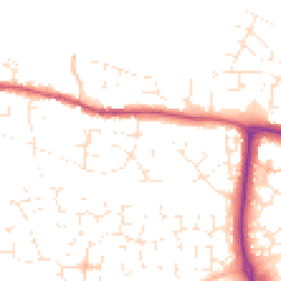 Daytime road noise heatmap for EX31 2LA