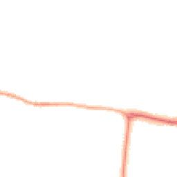 Night-time road noise heatmap for EX31 2LD