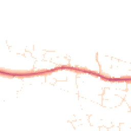 Daytime road noise heatmap for EX31 2LL