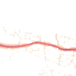 Daytime road noise heatmap for EX31 2LN