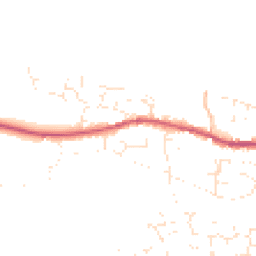 Daytime road noise heatmap for EX31 2LR