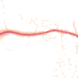 Daytime road noise heatmap for EX31 2LX