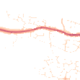 Daytime road noise heatmap for EX31 2LY