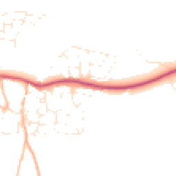 Daytime road noise heatmap for EX31 2NP