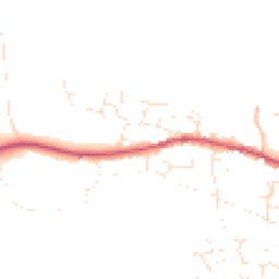 Daytime road noise heatmap for EX31 2PE