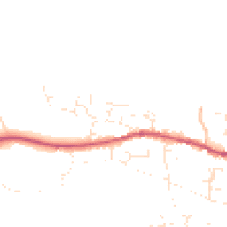 Daytime road noise heatmap for EX31 2PF
