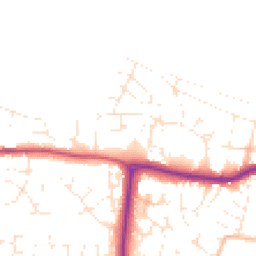 Daytime road noise heatmap for EX31 2PH