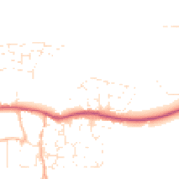 Daytime road noise heatmap for EX31 2QD