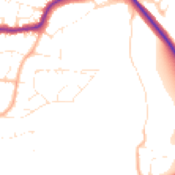 Daytime road noise heatmap for EX31 3AE