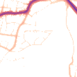 Daytime road noise heatmap for EX31 3AF