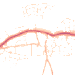 Daytime road noise heatmap for EX31 3BG