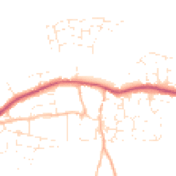 Daytime road noise heatmap for EX31 3BH