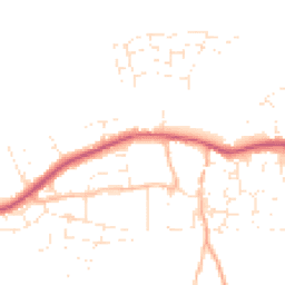 Daytime road noise heatmap for EX31 3BN