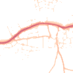 Daytime road noise heatmap for EX31 3DD
