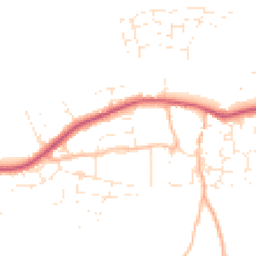 Daytime road noise heatmap for EX31 3DF