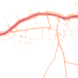 Daytime road noise heatmap for EX31 3DH