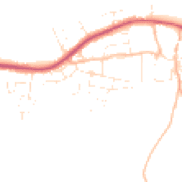 Daytime road noise heatmap for EX31 3DP