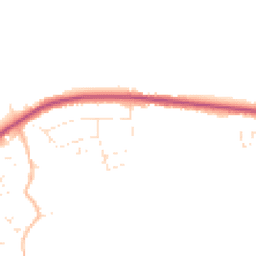 Daytime road noise heatmap for EX31 3DX