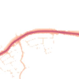 Daytime road noise heatmap for EX31 3DY