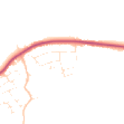 Daytime road noise heatmap for EX31 3ED
