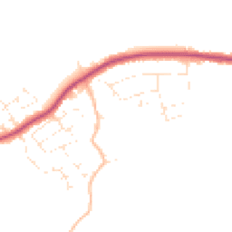 Daytime road noise heatmap for EX31 3EQ