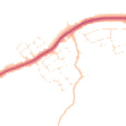 Daytime road noise heatmap for EX31 3ET
