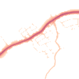 Daytime road noise heatmap for EX31 3EU