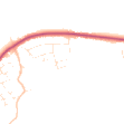 Daytime road noise heatmap for EX31 3GP