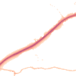 Daytime road noise heatmap for EX31 3HQ
