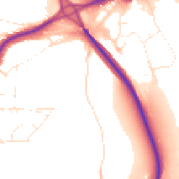 Daytime road noise heatmap for EX31 3HS
