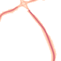 Night-time road noise heatmap for EX31 3HS