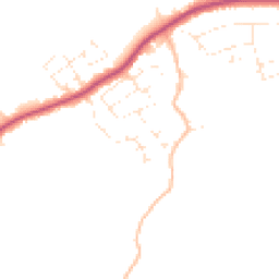 Daytime road noise heatmap for EX31 3LD