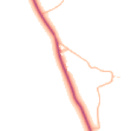 Daytime road noise heatmap for EX31 3PS