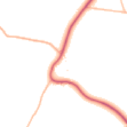 Daytime road noise heatmap for EX31 3QJ