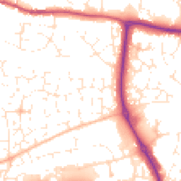 Daytime road noise heatmap for EX31 3QT