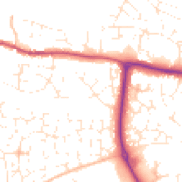 Daytime road noise heatmap for EX31 3RB