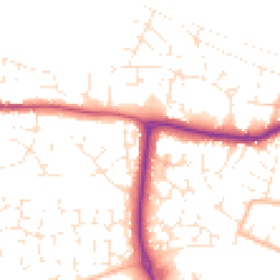 Daytime road noise heatmap for EX31 3RE