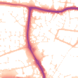 Daytime road noise heatmap for EX31 3RG