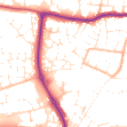 Daytime road noise heatmap for EX31 3RP